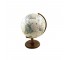 Beige Globe W/Brwn Meridian