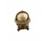 Globe W/Wood Circular Base