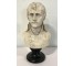 18th C Male Bust White