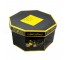 HAT BOX- Octagon Blk & Yellow