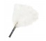 Large White Feather Fan