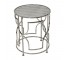 Table-Chrome Geometic Design