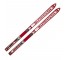 Pair of Snow Skis-Red/Black/White