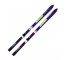 Pair of Snow Skis-Purple/Yellow