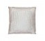 Sq Beige Pillow/Silver Design