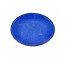 Round Blue Glaze Plate