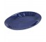 Birdy Blue Glazed Oval Platter