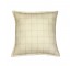 Pillow Cream W/Grey WindowPane