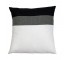 Pillow-Linen Blk/Grey/Wht