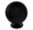 Blk Ball Chair-Black Interior