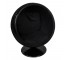 Blk Ball Chair-Black Interior