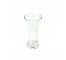 Clear Glass Trumpet Vase 11.5"