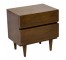 MCM Night Stand-Walnut/2 Drawe