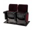 Dble Burgundy Theater Seat