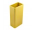 Yellow/Gold Rectangular Vase