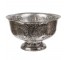 Silver Bowl W/Floral Design