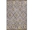 RUG-(5'3" x 7'7")Grey/Taupe Floral Border