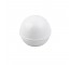 White Ceramic Round Container