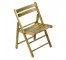 Folding Chair Double Slat Back