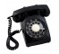 VINTAGE PHONE-Black Office Rotary