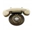 Vintage Rotary Phone Blk & Wht