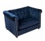 NVY Tufted ArmChair/Nail Head