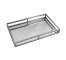 Rectangular Chrome/Mirror Tray