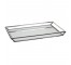 Rectangular Chrome/Mirror Tray