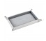 Rectangular White Leather Tray