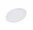 Dimpled White Oval Dish