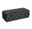 Bench-Black Tufted Velvet