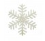 Ornament-White Sparkle Snow Flake