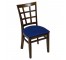 CHAIR-Hatch Back Pattern/Blue Seat Side Chair