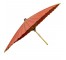 PARASOL-Vintage Red/Paper W/Bamboo Handle