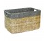 Basket-Large Retangle 2 Tone color W/Side Handles