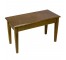 BENCH-Piano-Beveled Edge/Leg Detail