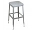 STOOL-Vintage Metal Industrial Backless Metal Stool