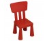 CHAIR-Kids Plastic Red Chair