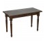 DESK-Distressed Dark Brown Desk W/2 Drawers