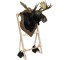 Moose Head-10PT Antlers On Plaque