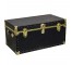 TRUNK- Black W/Gold Accents