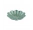 BOWL-Glazed Teal Flower