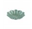 BOWL-Glazed Teal Flower