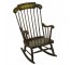 ROCKING CHAIR-Federal Period Boston Windsor/Painted Decorated