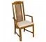 CHAIR-Dining Arm Chair-Cane Back W/Cutout