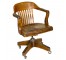 CHAIR-Arm/Bank of England Swivel W/Wheels