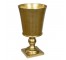 URN-Gold Urn W/Pedestal Base