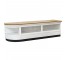 Hamptons Bar-LAF Corner Counter W/Shelf