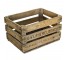 Vintage Wood Crates-3 Slate Sides