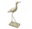 FIGURINE-Brushed Gold Bird W/Small Beak